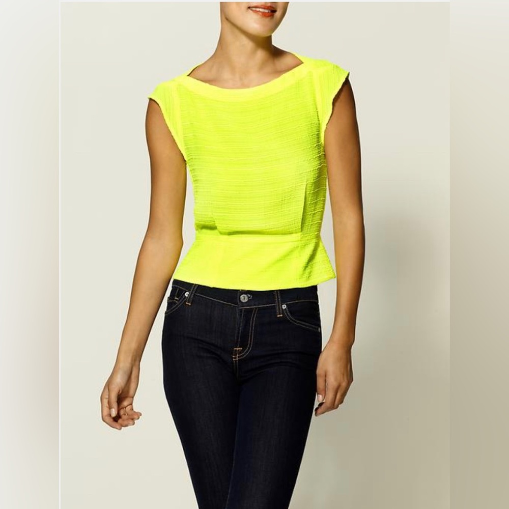 Neon nanette Lepore top